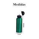 Ver imagem 2 de Garrafa Térmica Squeeze Alumínio Verde Esporte Água 500 Ml