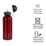 Garrafa térmica alumínio squeeze academia sport água 500ml - 3