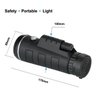 Telescopio Portátil Luneta de Mao Visao Noturna com Adaptador para Celular Ampliacao 12x Profissiona - 5