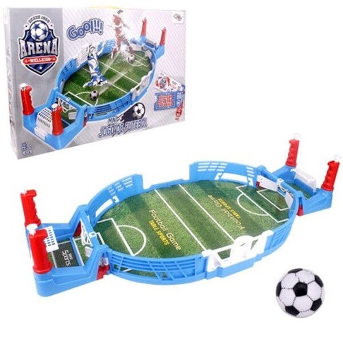 Futebol de mesa infantil pebolim moderno fliperama completo gol a gol  brinquedo campo botao