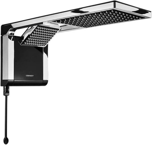 Chuveiro Acqua Duo Flex Ultra Preto E Cromado Gas/solar 220v/6800w - 1