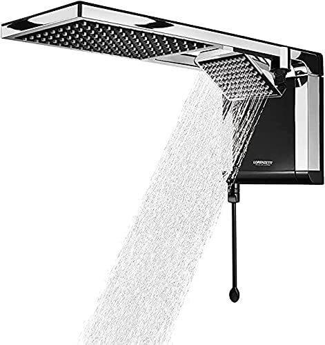 Chuveiro Acqua Duo Flex Ultra Preto E Cromado Gas/solar 220v/6800w - 2