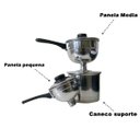 Ver imagem 3 de Cuscuzeiro Individual Alumínio para Duas Pessoas 3 Unidades