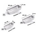 Ver imagem 3 de Jogo Assadeiras 3 Peças Tabuleiro Forma Pão Borda Alta Kit