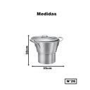 Ver imagem 3 de Cuscuzeiros Industriais Conjunto Duas Peças