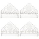 Ver imagem 3 de Jogo 10 Suporte para Papel de Mesa 12,5cm Cristal Dublin Lyor Porta Guardanapos