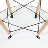 Conjunto Mesa Eames 90cm Branca + 4 Cadeiras Kaila Branca Wood La Mobilia - 9