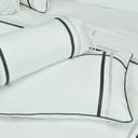 Ver imagem 4 de Capa para Rolo de Cama Algodão 400 Fios New Opera Blue Gardenia