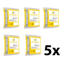 Gesso Cola 5kg Juntalider - 1 Gesso Cola 5kg Juntalider - 1