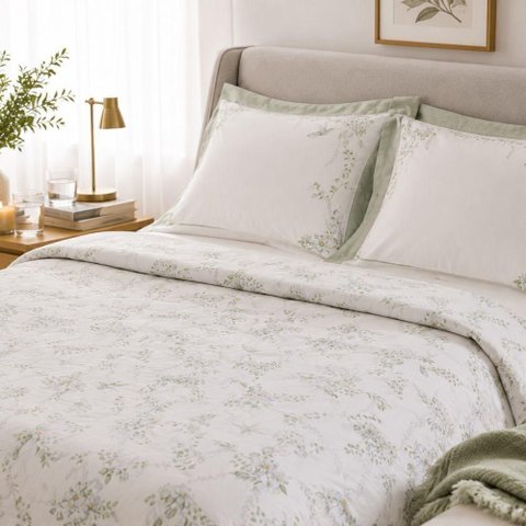 Jogo de Cama Laura Queen 4 Pçs Karsten
