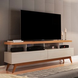 Rack Bancada para Tvs até 55 Polegadas Germai Vivare Wood 1.6 - 1