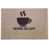 Tapete Capacho PVC Arte Jolitex 40 x 60cm Depois Do Café - 1