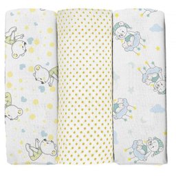 Cueiro Flanelado Com Acabamento 50 Cm X 80 Cm Masc - 1