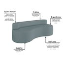 Ver imagem 5 de Sofá Orgânico à Vácuo 3 Lugares Charles Magic