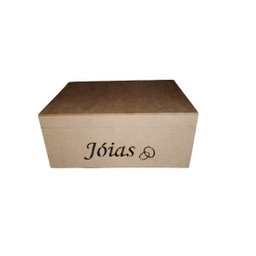 Caixa Mdf Porta Jóias/Bijuterias com 6 Divisórias 24x19x10cm - 1