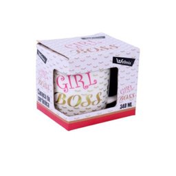 Caneca Cerâmica Girl Boss 340ml Wellmix - 3