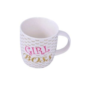 Caneca Cerâmica Girl Boss 340ml Wellmix