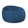 Puff Gigante Redondo sem Enchimento Suede 80cm Azul - 1