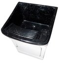 Ver imagem 1 de Tanque de Lavanderia Com Tanque De Fibra Grande 40 Litros Cor:Tanque Preto