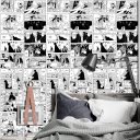 Ver imagem 3 de Papel de Parede Adesivo Autocolante Lavável Anime Mangá Boruto 1mx50cm