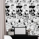 Ver imagem 4 de Papel de Parede Adesivo Autocolante Lavável Anime Mangá Boruto 1mx50cm