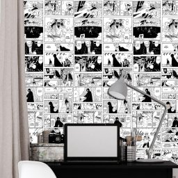 Papel de Parede Adesivo Autocolante Lavável Anime Mangá Boruto 1mx50cm - 4