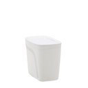 Ver imagem 2 de Lixeira Tramontina Compact em Polipropileno Branco com Tampa Basculante 6,5 L