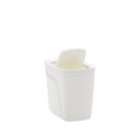 Ver imagem 3 de Lixeira Tramontina Compact em Polipropileno Branco com Tampa Basculante 6,5 L