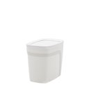 Ver imagem 5 de Lixeira Tramontina Compact em Polipropileno Branco com Tampa Basculante 6,5 L