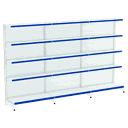 Ver imagem 1 de Kit Gôndola Parede 1 Inicial + 2 Continuações