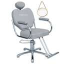 Ver imagem 5 de Poltrona para Salão de Cabeleireiro Talita Fixa e Espelho Redondo Fiscomed Poltrona para Cabeleireir