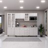 Cozinha Modulada Completa Fidelitá Viena 5 Peças 260cm 13 Portas 3 Gavetas com Tampo - 1