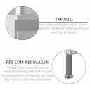 Ver imagem 6 de Cozinha Modulada Completa Fidelitá Viena 6 Peças 295cm 15 Portas 3 Gavetas com Tampo