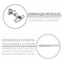 Ver imagem 7 de Cozinha Modulada Completa Fidelitá Viena 6 Peças 295cm 15 Portas 3 Gavetas com Tampo