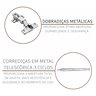 Cozinha Modulada Completa Fidelitá Viena 6 Peças 330cm 15 Portas 3 Gavetas com Tampo - 7