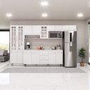 Ver imagem 1 de Cozinha Completa Fidelitá Viena 6 Peças 330cm 15 Portas 3 Gavetas com Tampo