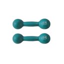 Ver imagem 1 de Kit Iniciante Par Halteres Ferro Emborrachado Academia 1kg