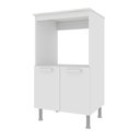 Ver imagem 2 de Balcão de Cozinha Modulado para Forno e Microondas Fidelitá Verona 65cm 2 Portas