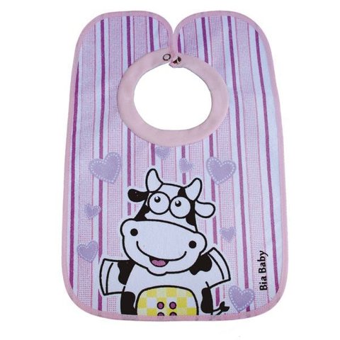 Babador Impermeável Estampado Vaquinha -bia Baby