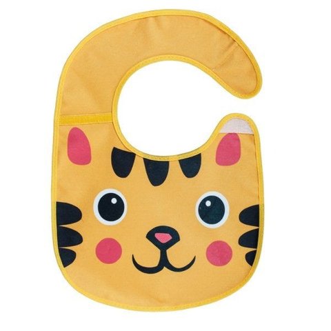 Babador Impermeável Estampados - Fecho de Contato - Bia Baby