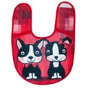 Ver imagem 1 de Babador Impermeável Estampado Cachorros-velcro -bia Baby
