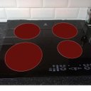 Ver imagem 2 de Conjunto Almofada Silicone Fogão De Indução 2 Peças Vermelho