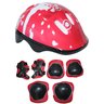 Patinete Infantil 03 Rodas com Cesta Vermelho e Kit Proteção - 3