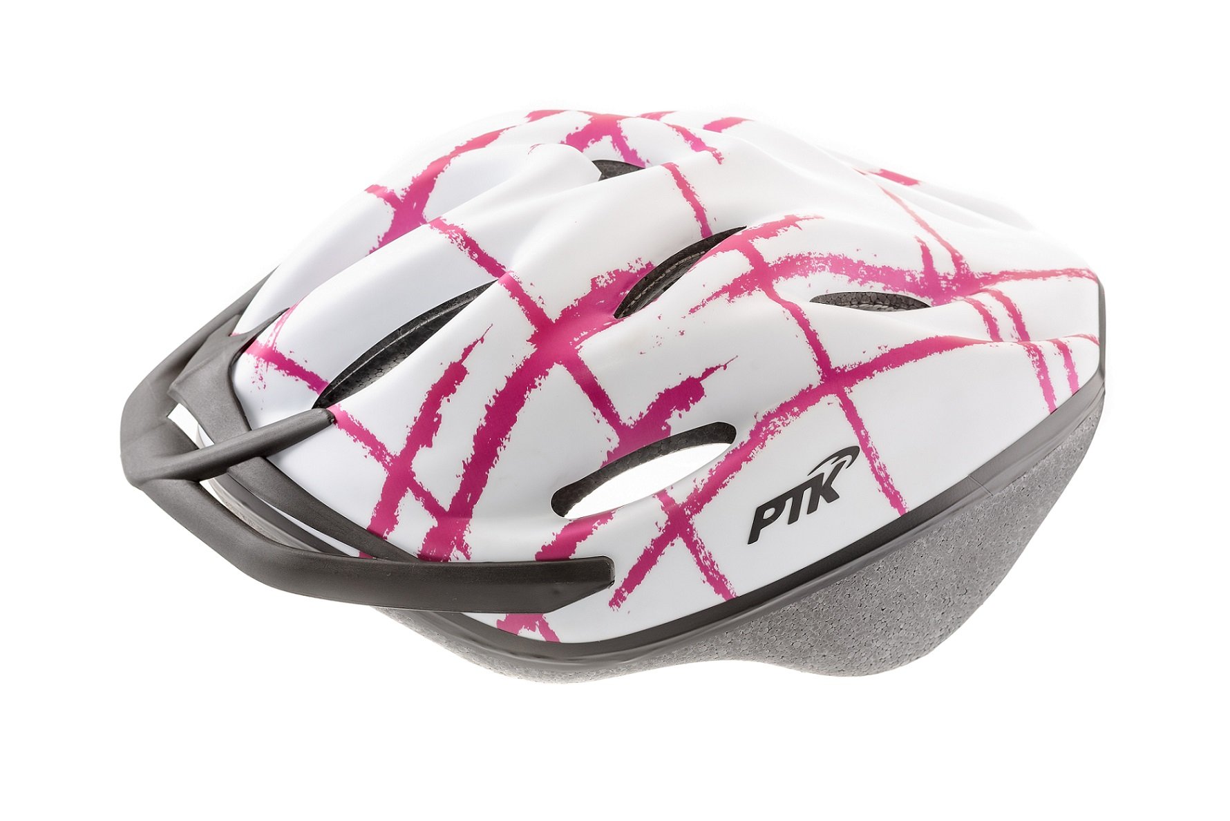 Capacete para Ciclistas Adulto Bike Ciclismo Mtb Speed Branco/rosa Ptk Podium