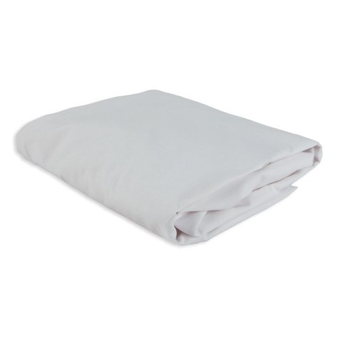 Lençol Avulso com Elástico para Mini Berço 100%algodão 200 Fios:branco