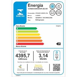 Ar Condicionado Split Teto Carrier Xperience 57000 Btus Frio Inverter 380v 38ccw060235mc - 8