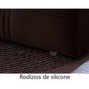 Ver imagem 2 de Sofá Retrátil E Reclinável 2,10m 3 Lugares Marrom
