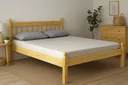 Ver imagem 4 de Cama Casal Naturalle Madeira de Pinus Bege/Marrom
