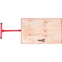 Ver imagem 2 de Carrinho Plataforma 250kg 4 Rodas Maciças Compensado Aço Carbono Transporte Carga Nove54 Multiuso