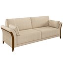 Ver imagem 7 de Conjunto Decorativo Poltrona e Sofá 222cm Market Linho Champagne - Gran Belo
